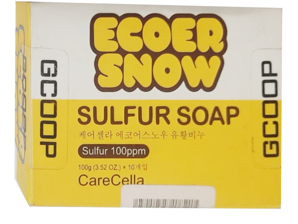 ECOER Snow Sulfur Soap